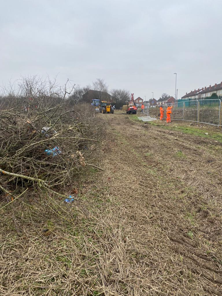 site clearance for construction knowsley